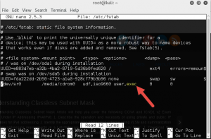 scanning network on kali virtualbox